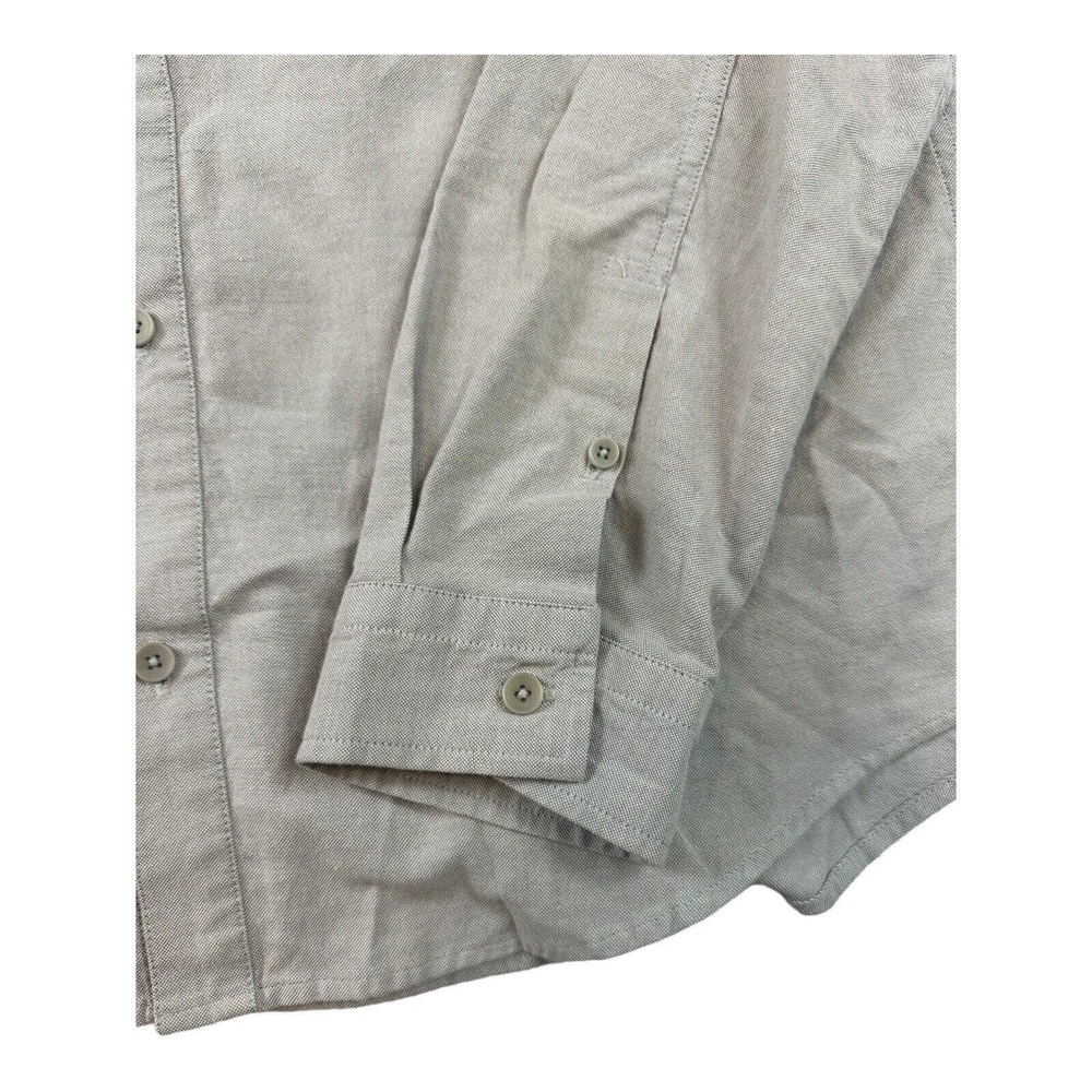 Lululemon Gray Performance L/S Button Front Size … - image 5